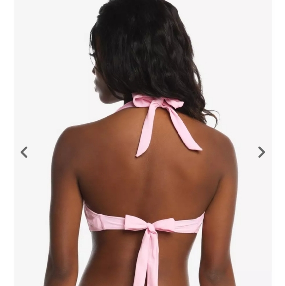 My Melody Pink Halter Swim Top Hot Topic Sz 0 - Picture 7 of 7